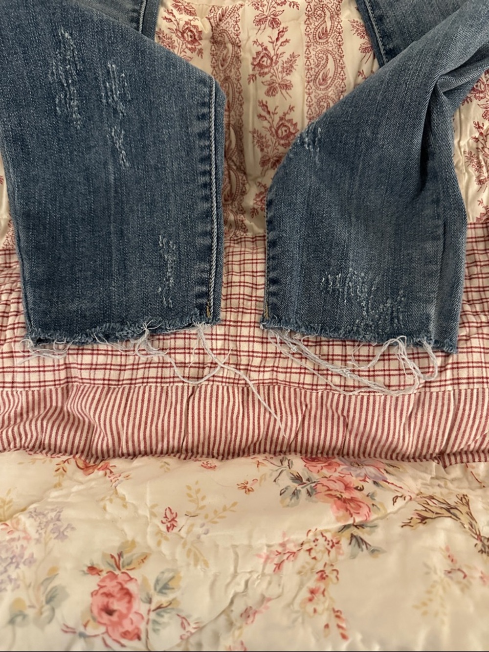 Judy Blue Medium Wash Distressed Skinny Jeans - Picture 6 of 9